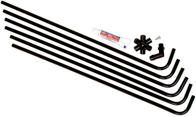 Dial Water Distributor Kit 6 Way Side Draft Tube