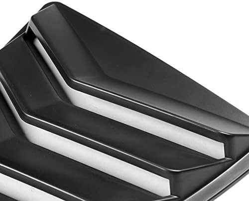 Miniatura 8 de Hyperspeed - Persianas laterales de ABS para ventana trasera de aire, 2 unidades, para Chevy Camaro LS LT SS Z28 ZL1 1LT 2010, 2011, 2012, 2013,