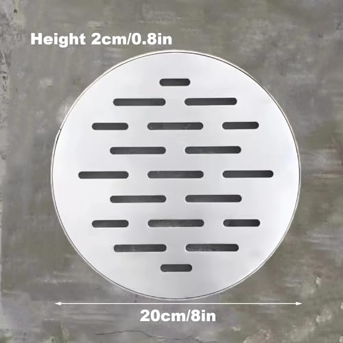 Tapa para tanque séptico de acero inoxidable premium con rejilla de drenaje resistente 3