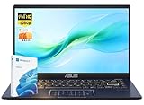 ASUS Vivobook Laptop, 14' FHD Display, Intel Celeron N4500 Processor, 4GB RAM, 1.1TB Storage (128GB SSD + 1TB OneDrive), Thin & Lightweight Student Laptop, WiFi, Bluetooth, HD Webcam, Windows 11