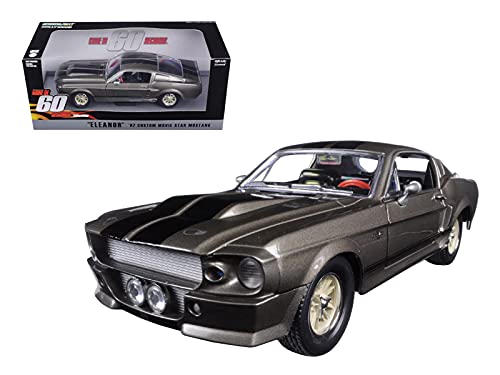 1/24 Diecast Ford Mustang 1967 Custom Eleanor Gone in 60 Sec