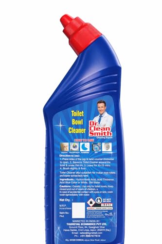 Image of Disinfectant Toilet Cleaner, Original- 1 Ltr (Pack of 4)|Cleans 99.9% Germs |Removes Toughest Stains | Provides Long Lasting freshness