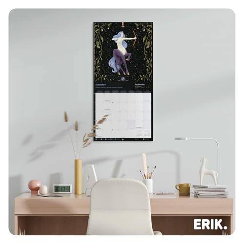 Grupo Erik Wall Calendar 2026 - Astral Astrology Calendar 2026 | Square 30 x 30 cm - 12 x 12 inches Wall Planner, Family Planner Month To View | Horoscope Gifts For Friends - Image 3