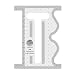 Creative Grids Machine Quilting Tool Ruler Template - Sid (Standard Version)
