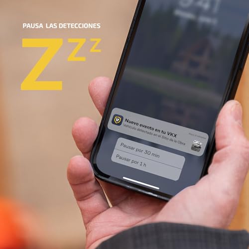 Vosker VKX Cámara de Seguridad 4G-LTE para Exteriores con energía Solar – Sin WiFi, detección de Movimiento, visión Nocturna, SIM incluida, vídeo de 15s a Demanda, IP65 - imagen 6