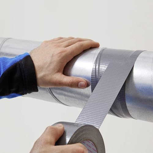 Image of Duct Tape | 20meter Length X 48mm Width | 190Micron High Strength Self-Adhesive Tape for Strong Hold | Multi Purpose Strong, Waterproof Tape for Industrial & Personal Use