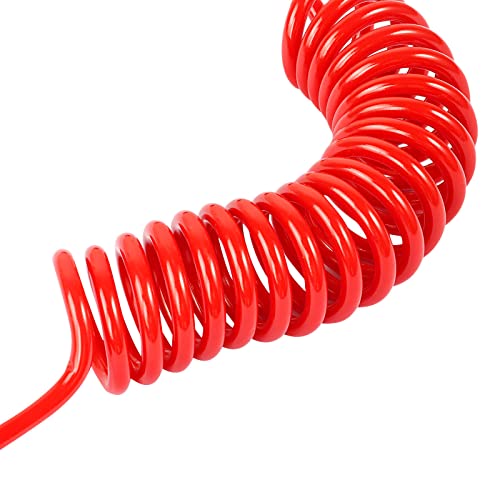 Fizlig 4 Foot Breakaway Trailer Cable - Trailer Brake Safety Cable Spring Towing Coiled Wire For Rv Trailer Emergency Camper (1 Pack) #TOP4