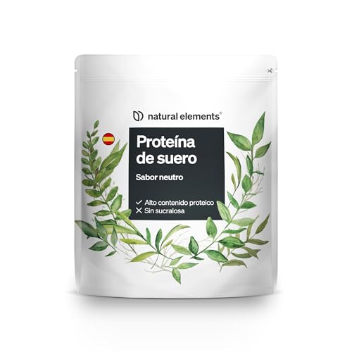 Whey Protein 1kg - Sabor neutro - 25 gr proteína por porción - Proteína de suero de leche para tu desarrollo muscular - 8 aminoácidos esenciales en alta dosificación - Probado en laboratorio