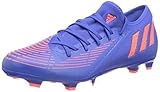Ajuste regular adidas Predator Edge.3 L FG, Soccer Shoe Unisex Adulto, Hi-Res Blue/Turbo/Hi-Res Blue, 43 1/3 EU