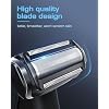 Mens Back Shaver with Long Handle, Multifunctional Self-Service Electric Back Hair Razor with Detachable Handle, Trimmer for Men with Back Attachment for Wet and Dry Use