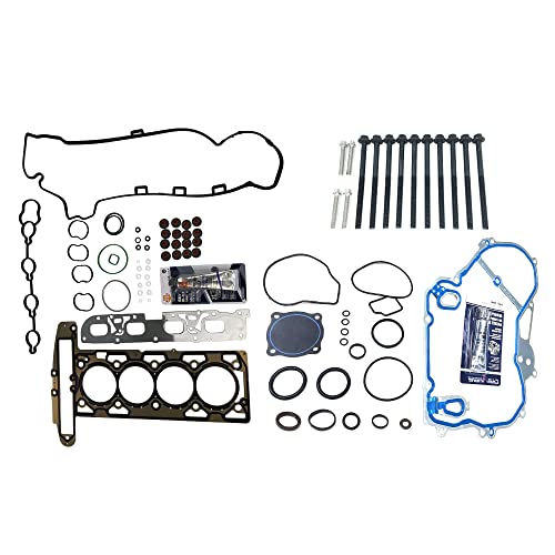 Image of Partsflow Full Gasket Set Head Bolts For 2010 Buick Allure For 2010-2013 Buick Lacrosse For 2011-2013 Buick Regal For 2012-2013 Buick Verano For 2012-2013 Chevrolet Captiva Sport 2.4L T598315