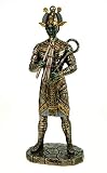 Fabricado en polirresina de alta calidad y con un revestimiento de bronce auténtico (bronceado)