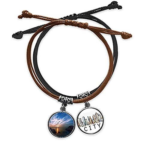 Bracelet Le lac Mountain pour remplacer les bijoux fragiles par une corde en cuir Sidi durable
