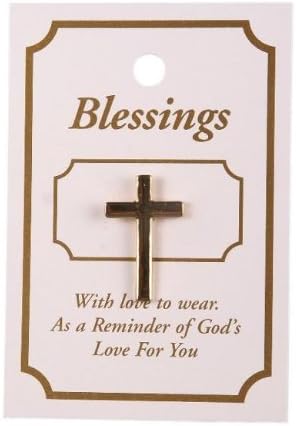 Brooch Cross Lapel Pin. Christian Cross Christian Witness Lapel Cross.