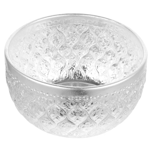 Cabilock Recipiente Metálico Para Ensaladas y Aperitivos Cuenco De Metal Repujado Cocina