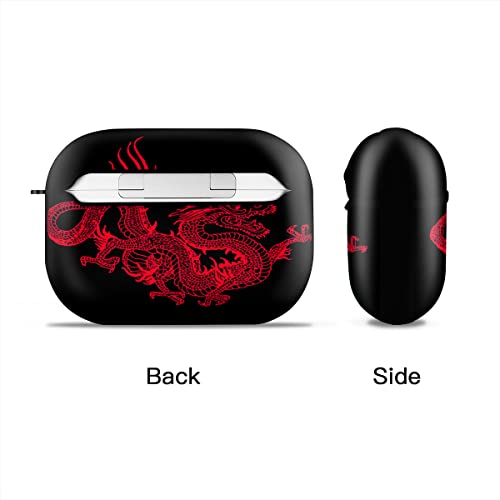 Case Cover For Airpods Pro Red Dragon Full Body Protection Case Earphone Earset Case Hard Pc Cover #TOP2