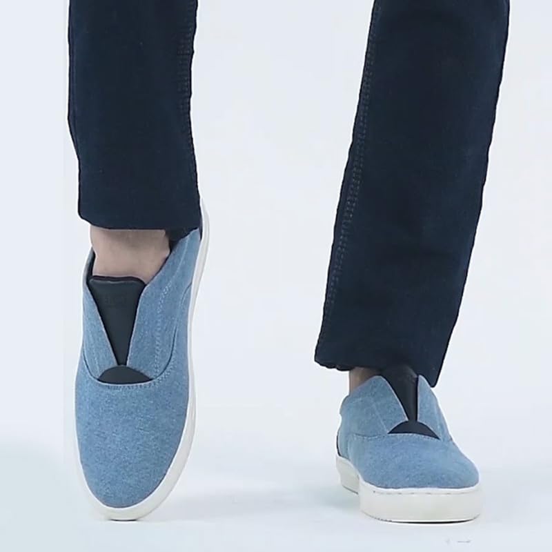 Image of FAUSTO Men Canvas Sneaker Pull-On Shoes