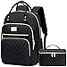 Weitars Lunch Backpack for Women,15.6 Inch Laptop Backpack Travel Backpack for Women,Work Backpack,Teacher Nurse Backpack Insulated Lunchbox Backpack