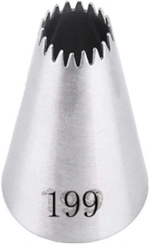 RELAND SUN 1pc 304 Stainless Steel Piping Tip Cake Piping Rose Snow Top Cream Cake Topping Cookie Baking Tool (686)