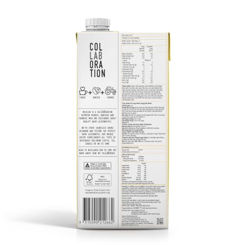 Image of MILKLAB Soy Barista Milk 1L | Plant-Based Milk for Cafe-Style Coffee at Home | Smooth & Creamy Soy Milk | Dairy-Free, Gluten-Free, Vegan | Fortified with Calcium | Perfect for Coffee Enthusiasts
