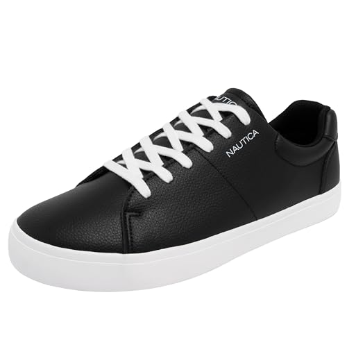 Image of Nautica Men's Casual Shoe, Classic Lace-Up Low Top Loafer, Fashion Sneaker - in Medium & Wide Width Sizes
