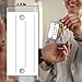 Versa-Tags Multi-Use Write-On Self-Laminating Key Tags – 250 White Real Estate Tags, Protection, Writable, Durable Labeling, Rings Included – Made in The USA