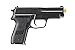 P228 Polymer Spring Powered Airsoft Pistol (Color: Black)