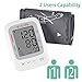 Home Blood Pressure Monitor Upper Arm Blood Pressure Device with LCD Screen Premium Home Health Gadget Resistant Cuffs for Regular and Large Arms Easy to Use & Read