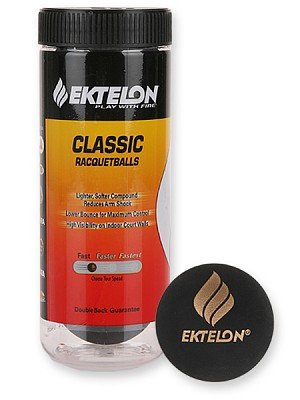 Ektelon Classic 3 Ball Racquetball Can