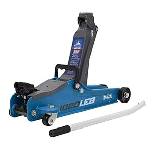 Sealey 2 Tonne Low Profile Short Chassis Trolley Jack – Blue – 1020LEB