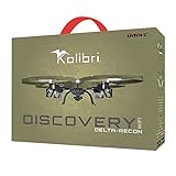 Kolibri Discovery Delta-Recon U818A WiFi FPV Quadcopter Drone Tactical Edition Military Matte Green UDI RCEXTRA BATTERY INCLUDED