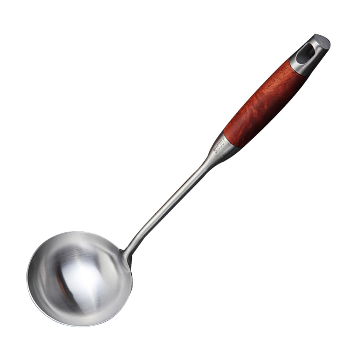 La cuillère Ustensile de cuisine à long manche en cuillère en acier inoxydable