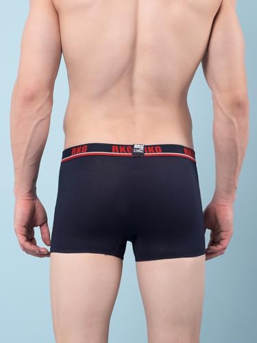 Image of RKG Men's Cotton Trunks Soft & Breathable Innerwear | Comfortable Stretch Fit Everyday Underwear | Durable Elastic Waistband | from Dollar Brand