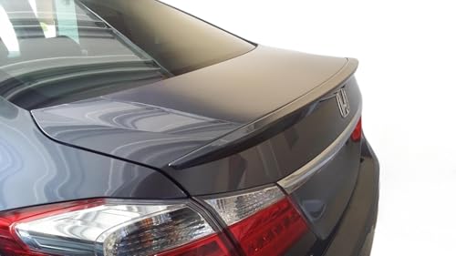 Factory Style Lip Spoiler Compatible with The Honda Accord Sedan 2013-2017 Spoiler Painted in The Factory Paint Code of Your Choice 535 NH830 Lunar Silver Metallic