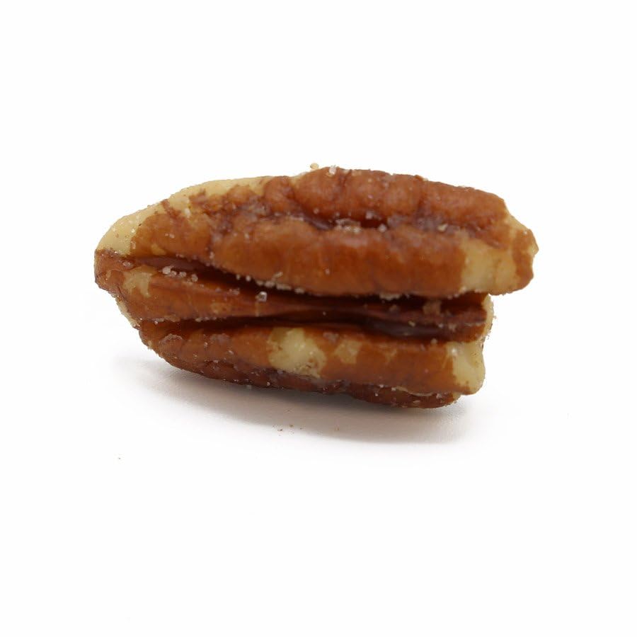 C.J. Dannemiller Pecan Halves, Bulk 10 LB Box, Roasted & Buttered & Salted, Perfect Pecans for Snacking, Mixed Nuts, Trail Mix