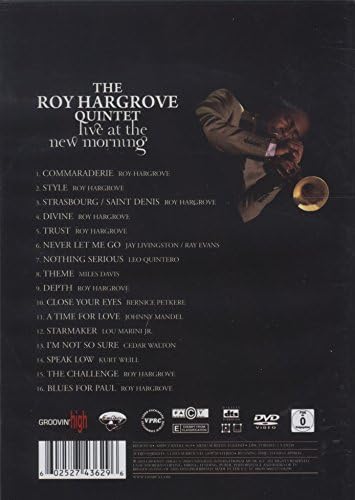 Live at the New Morning : Roy Hargrove: Amazon.com.be: Movies & TV