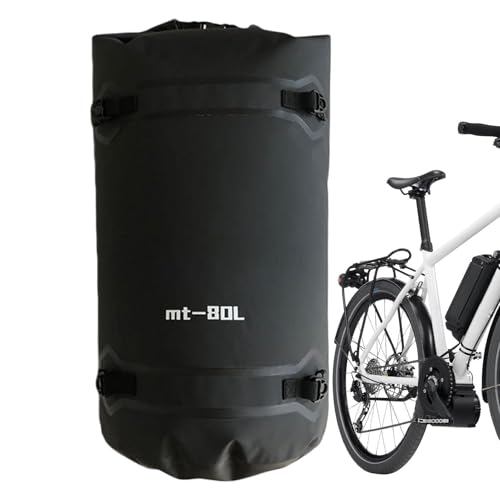 Sac arrière pour deux-roues imperméable 40L avec rangement casque vélo moto