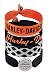 Harley-Davidson Women's Basic Collection Ribbon Hair Ties, Set of 4 HS31199 Black