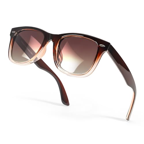 Image of SIPHEW Polarized Sunglasses for Women & Men - UV400 Mirrored Eyewear | Designer Unisex Fashion Sun Glasses w /Medium Fit,Suitable for Any Face Shape,Beach,Everyday Wear