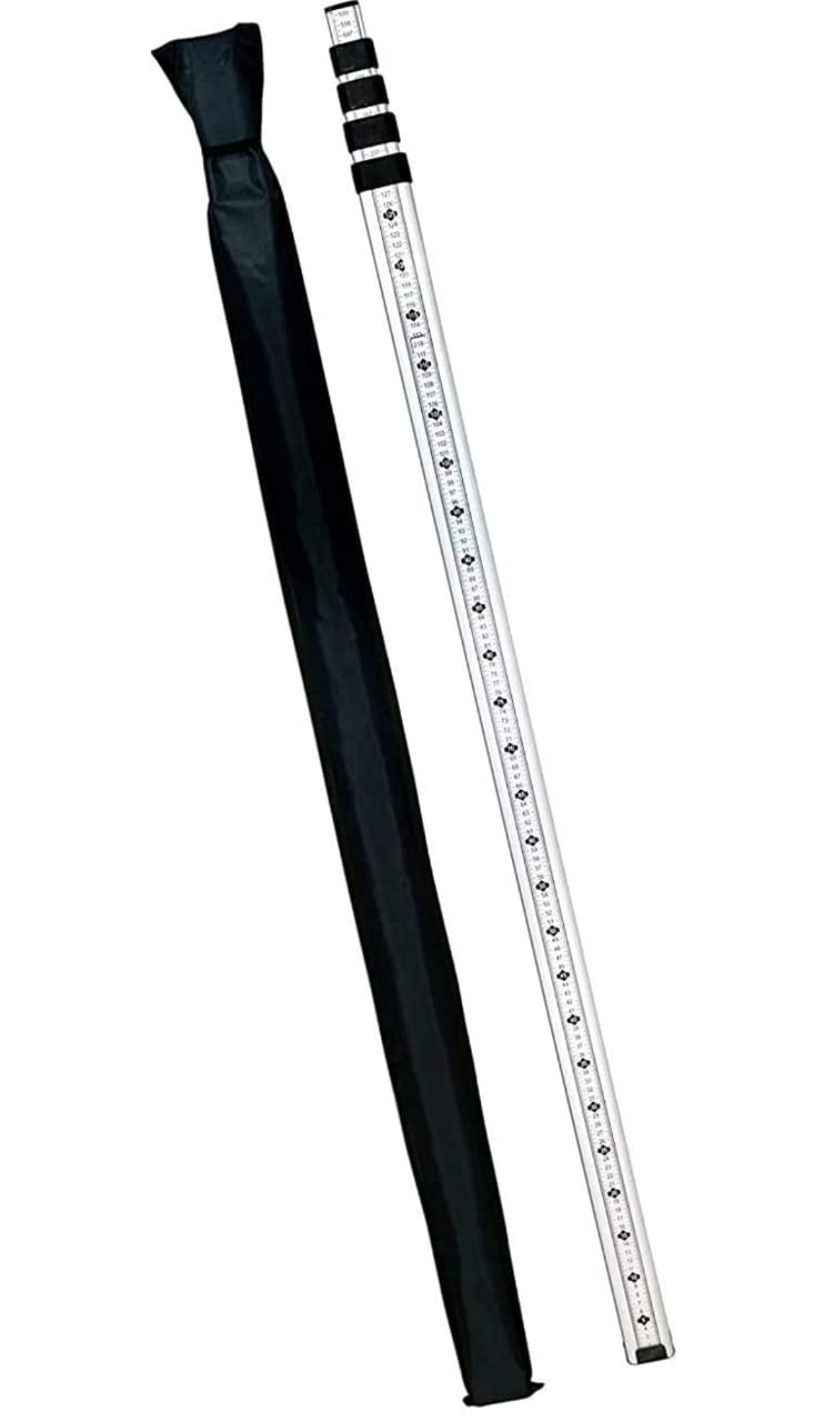 Indian Traders Aluminum Leveling Staff 6 Meter 5 Fold with Canvas Cover (6 meter (B0995T7DHJ) Amazon Price History, Amazon Price Tracker