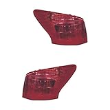 Heckleuchte rechts Rückleuchte Heckleuchte Set links & rechts rot P21/5W P21W ohne Lampenträger für Model 407 SW 6E_