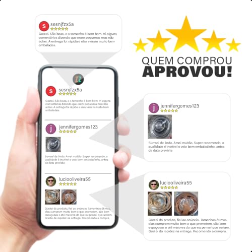 Kit 6 Saladeira Inox Tigela Bowl Multiuso Profissional 28cm Vasilha Bacia Grande Cozinha Casa Restau