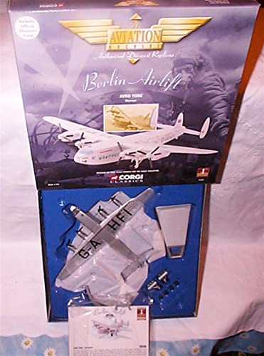 Image of corgi aviation archive berlin airlift Avro York Skyways aircraft 1:144 diecast model