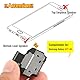 RongZy Lautsprecher kompatibel mit Samsung Galaxy A71 4G SM-A715F Speaker Buzzer Ringer mit Werkzeuge