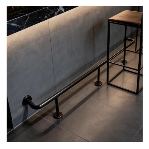 Repose-pieds pour bar en acier inoxydable de 400cm pour îlot de cuisine et comptoir commercial