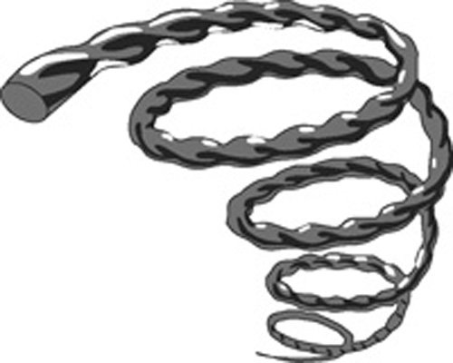 Rotary # 10069 Votex Trimmer line Black Commercial Grade #.130 Dia 16 1/4