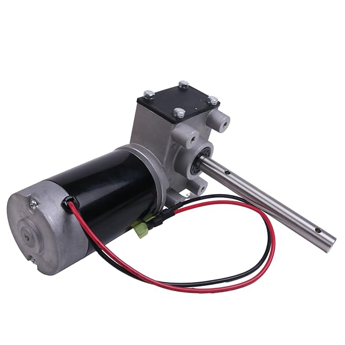 Salt Spreader Motor Gear Box D6106 D6107 D6107-06 D610706 Compatible with Snow Ex Salt Spreader 575 1075 SP3000 SP6000 SP8000 Models