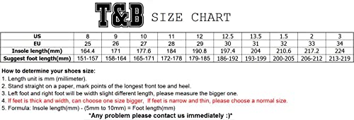 Tandb Boys Indoor Soccer Shoes Girls Football Futsal Shoes Back/Green C76516-Lv-28, 11 Little Kid #TOP5