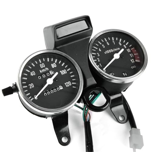 Tachymètre et compteur de vitesse moto Suzuki GN125 BLNETU pour tableau de bord