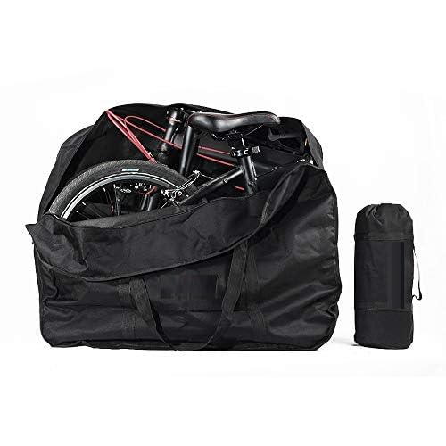 MASO - Bolsa Plegable para Bicicleta, Bolsa de Viaje para Bicicleta, Bolsa para Transporte al Aire Libre, 35,5 cm/50,8 cm, Bolsa de Almacenamiento Plegable para Transporte de vuelos, Coche